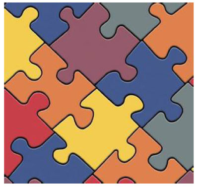 Paper jigsaw puzzle